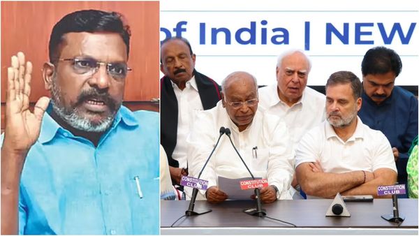 INDIA கூட்டணி கூட்டத்தில்.. காங்கிரஸுக்கு எதிராக பேசிய விசிக! தன்னிச்சையாக செயல்படுவதாக கண்டனம்