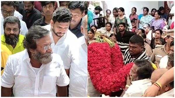 அது நடக்காமலேயே போயிடுச்சு.. பாரதிராஜாவிற்கு தேனியில் அஞ்சலி செலுத்திய கருணாஸ் உருக்கமான பேட்டி