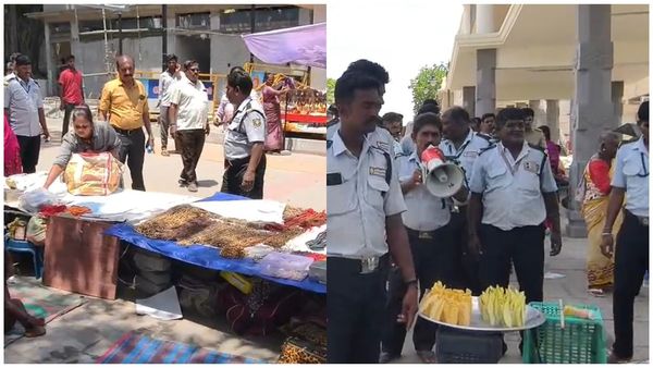 திருச்செந்தூர் முருகன் கோவில் வளாகத்தை சுற்றி இருந்த 500க்கும் மேற்பட்ட சிறு கடைகள் அகற்றம்