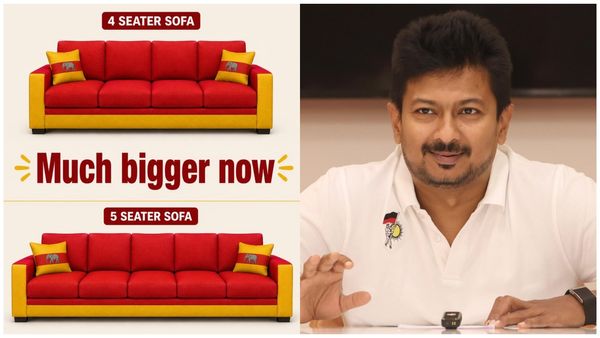 4 சீட்டர் சோபா இல்லை.. இப்போது 5 சீட்டர் சோபா... விஜய் விஜய்பாஸ்கரை விமர்சித்த உதயநிதி