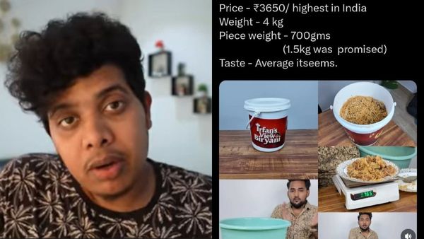 இர்ஃபானின் ரூ. 3650 பிரியாணியை வறுத்தெடுத்த யூடியூப்பர்.. ப்ளூ சட்டை மாறனுடன் ஒப்பிட்டு கலாய்
