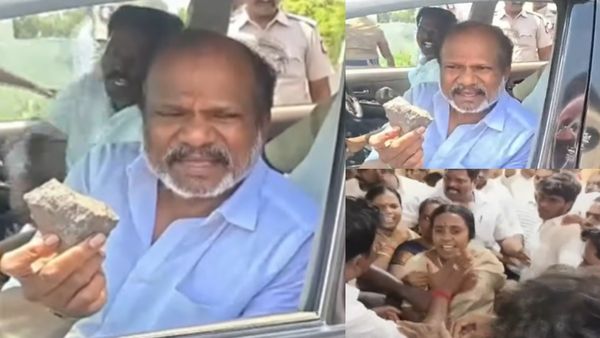 விழுப்புரம்: அதிமுக மாவட்ட செயலர் பசுபதி கார் மீது கல்வீச்சு.. சிவிஎஸ் - இபிஎஸ் ஆதரவாளர்கள் மோதல்
