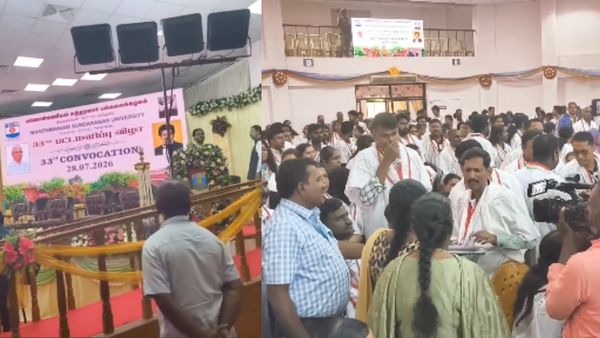 மனோன்மனியம் பல்கலை. பட்டமளிப்பு.. அமைச்சர் புறக்கணிப்பு! விழாவில் திடீர் சலசலப்பு.. என்ன நடந்தது?