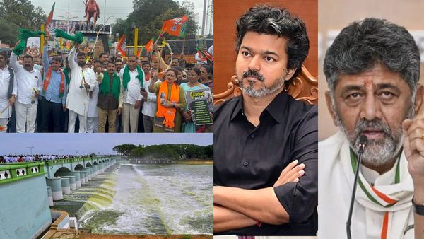 விஜய்யை திருப்தி படுத்த இரவோடு இரவாக காவிரி நீர் திறப்பு! டிகே சிவக்குமார் மீது கர்நாடக பாஜக அட்டாக்