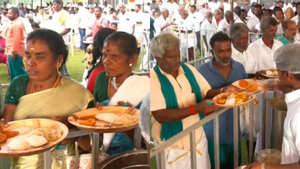 அதிமுகவிற்கு ‘குட்பை’.. தவெகவில் இணைய வந்தோருக்கு சுடச்சுட உணவு! மெனுவை பாருங்க