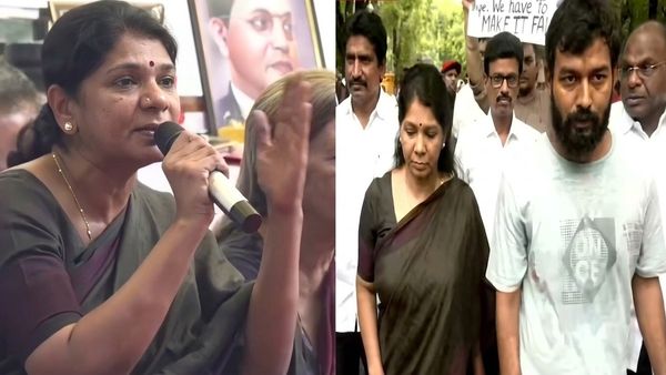 களமிறங்கிய கனிமொழி.. கரப்பான்பூச்சி கட்சியின் போராட்டத்துக்கு நேரில் ஆதரவு.. மத்திய அரசு மீது ‘அட்டாக்'