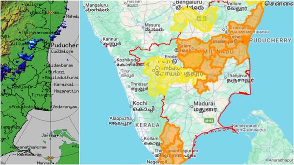 சென்னையில் டமால் டுமீல்.. கொட்டி தீர்க்கும் கனமழை! உஷார் மக்களே!