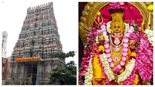 கோவை கோனியம்மன் கோவிலில் கைவரிசை.. பூசாரி உட்பட 8 பேர் சஸ்பெண்ட்.. அமைச்சர் ரமேஷ் அதிரடி