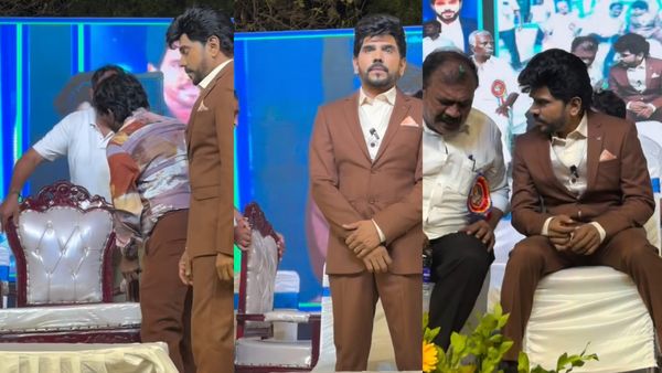 எனக்கு மட்டும் எதுக்கு சொகுசு சேர்... எல்லோரை போல சாதாரண சேர் போதும்.. லெஜண்ட் சரவணன் செயலால் நெகிழ்ச்சி