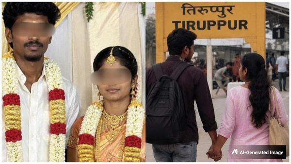 தேனியில் மனைவியை மாமனார் வீட்டில் விட்டுவிட்டு கல்யாணமான 9 நாளில் புதுமாப்பிள்ளை காதலியுடன் ஓட்டம்