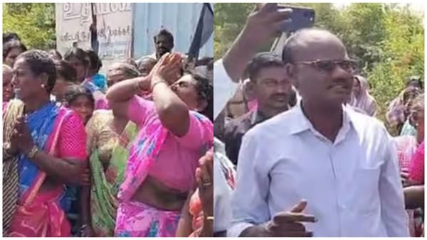 கள்ளக்குறிச்சி அருகே பட்டியலினத்தவா் வசிக்கும் வீடுகளை இடிக்க முயற்சி.. ஜேசிபியுடன் வந்த அதிகாரிகள்