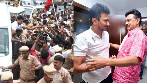 யாரையோ திருப்திப்படுத்த முயன்றிருக்கிறார்கள்.. கைது குறித்து சென்னை திரும்பியதும் உதயநிதி பதிவு