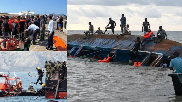 நடுக்கடலில் தத்தளித்த பயணிகள்! 267 பேருடன் சென்ற படகு மூழ்கியது! மத்திய தரை கடலில் திக் திக் சம்பவம்