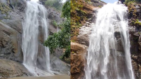 கொல்லிமலை ஆகாய கங்கை நீர்வீழ்ச்சியில் சட்டென மாறிய காட்சி .. அவசர வார்னிங்