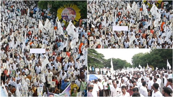 கட்டுக்கடங்காத பிரம்மாண்ட கூட்டம்.. அண்ணாமலையை திரண்டு நின்று வரவேற்ற இளைஞர்கள்!