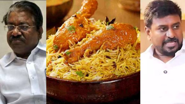 என்னது சிக்கன் பிரியாணி கெட்டதா.. லாஜிக் இல்லாமல் பேசும் திமுக.. ராஜ்மேகன் பதிலடி