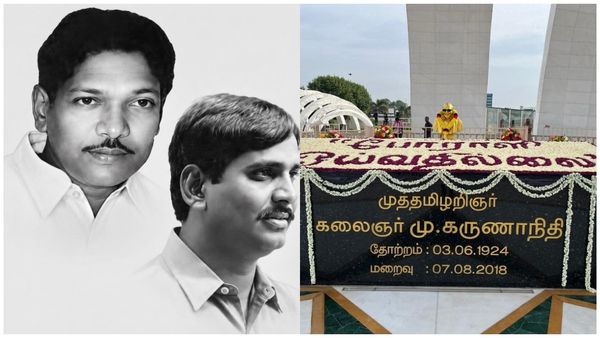 இறந்த பின்னும் இத்துணை கத்திகள் பாயுமெனில் எத்துணை பெரியதுன் கொள்கை? கலைஞர் குறித்து வைரமுத்து
