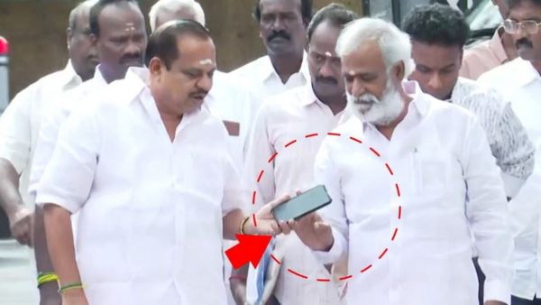 என்னா சொல்றது.. ஆஹான்! அக்ரி கிருஷ்ணமூர்த்தி செல்போனில் பேசிய சேகர் பாபு! எதிர்முனையில் எடப்பாடி?