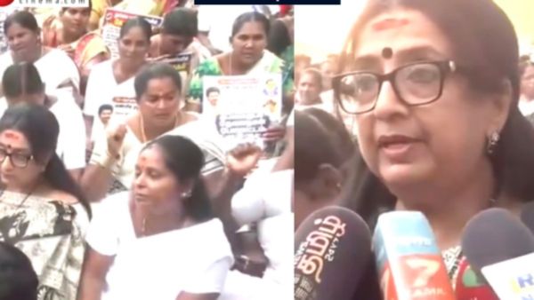 “ரத்தக் கண்ணீர் வராம பார்த்துக்கோங்க”.. தூய்மை பணியாளர்கள் போராட்டத்துக்கு நடிகை அம்பிகா ஆதரவு!