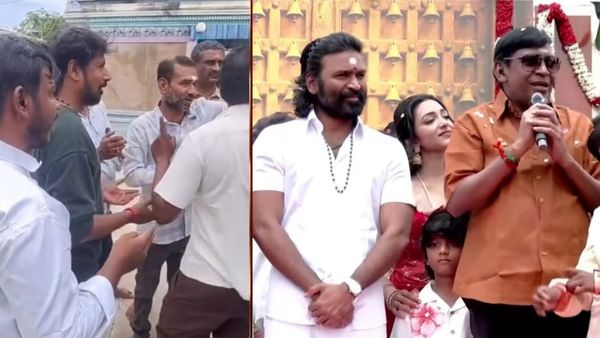மதுரையில் தனுஷின் பட பூஜையின் போது ஏற்பட்ட பஞ்சாயத்து.. கோவிலுக்குள் நடந்த அசம்பாவிதம்