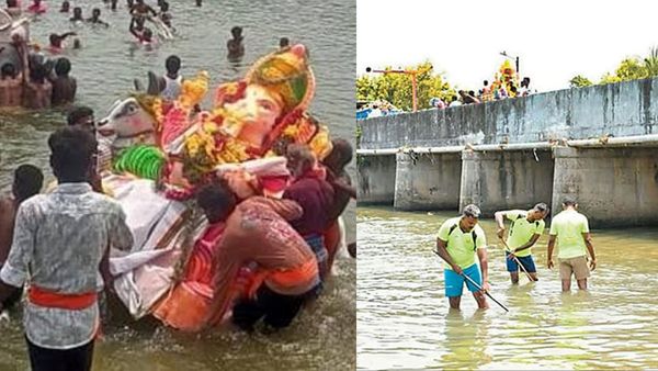 கடலூர் கடலில் தங்க நகையோடு விநாயகரை கரைத்தாச்சு! டக்னு ஞாபகம் வந்து குய்யோ முய்யோ அலறிய அரசு அதிகாரி