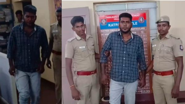 காட்பாடி அருகே நர்சிங் மாணவியை அரிவாளால் வெட்டிய Ex கணவர் கைது! 21 வயதில் சுஜி வாழ்க்கையில் கொடூரம்