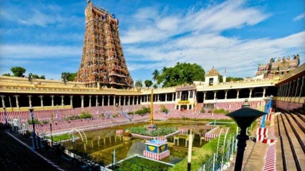 மதுரை மீனாட்சி அம்மன் கோயில் கும்பாபிஷேகத்தில் 