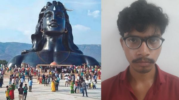 பட்ட பகலில் கத்தியை காட்டி பிரச்சனை செய்த இளைஞர்.. பரபரப்பான கோவை ஈஷா யோகா மையம்