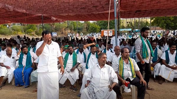 பயிர்க் கடன் தள்ளுபடி.. விவசாயிகளை ஏமாற்றிய விஜய்! திருச்சியில் விடாமல் போராடும் விவசாய அமைப்புகள்