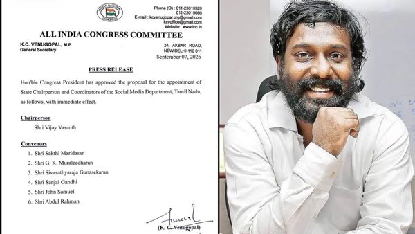 சீனுக்குள் வந்த விஜய் வசந்த்.. மிகப் பெரிய பொறுப்பை தூக்கிக் கொடுத்த ராகுல் காந்தி! பின்னணி என்ன?