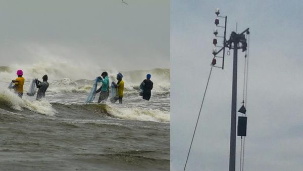 உருவானது காற்றழுத்த தாழ்வு மண்டலம்.. சென்னை உள்பட 9 துறைமுகங்களில் புயல் எச்சரிக்கை கூண்டு ஏற்றம்