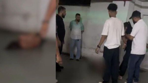 ஆடையின்றி நிர்வாணமாக கிடந்த இளம்பெண்.. நைட் கிளப்பில் பவுன்சர்கள் செய்த செயல்.. ஷாக் வீடியோ