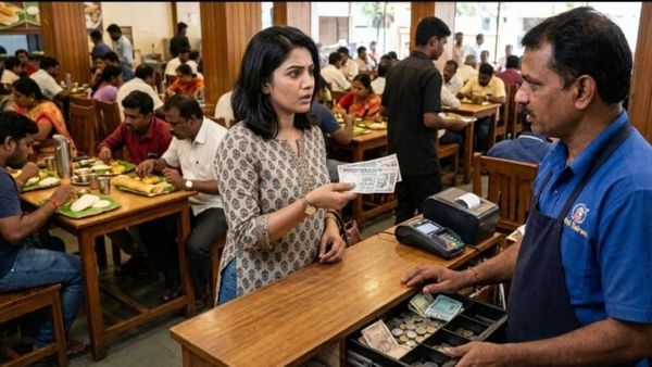 கன்னடம் பேசாவிட்டால் சில்லரை கிடையாதா? பெங்களூர் ஹோட்டலில் பெண்ணுக்கு நேர்ந்த கதி!