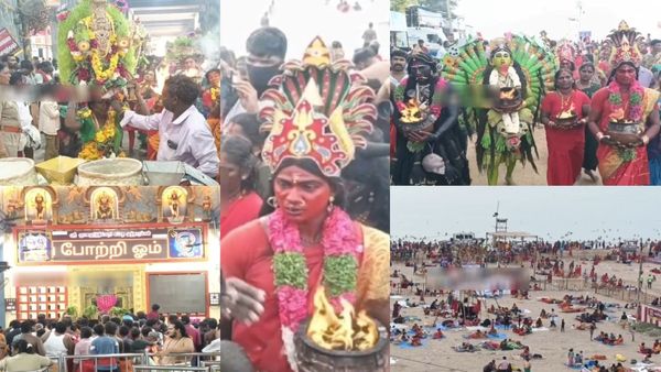 Kulasai Dasara: குலசை தசரா விழா.. இறுதியாக சேவல் வடிவில் வந்த சூரனை.. சம்ஹாரம் செய்த முத்தாரம்மன்! குவிந்த பக்தர்கள்