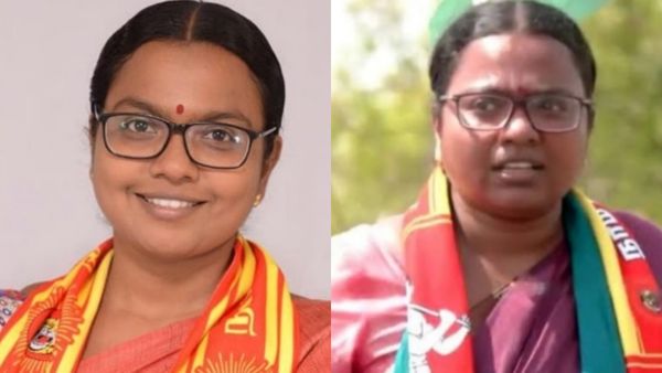 நாம் தமிழர் கட்சி கார்த்திகா ஜாமீனில் விடுதலை.. கோவை சிறைவாசலில் நாதகவினர் வரவேற்பு