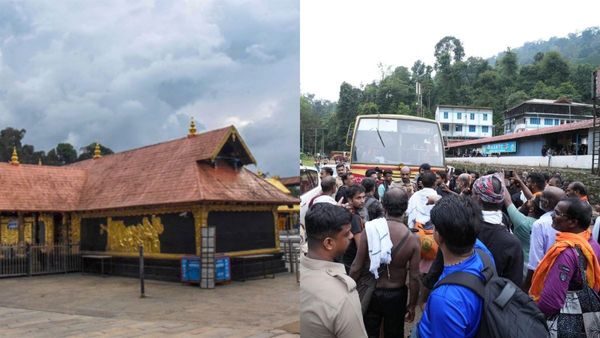 சபரிமலையில் துலாம் மாத பூஜைக்கான நடைத் திறப்பு! பஸ்கள் இல்லாததால் முதல் நாளே பக்தர்கள் சாலை மறியல்!
