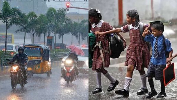 விடாமல் கொட்டிய மழை! சென்னை, திருவள்ளூர் உட்பட 5 மாவட்டங்களில் இன்று பள்ளிகளுக்கு விடுமுறை!