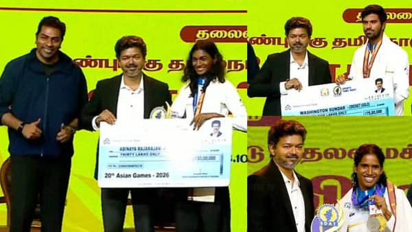 வித்யா டூ வா.சுந்தர் வரை.. ஆசிய போட்டிகளில் பதக்கம் வென்றோருக்கு பரிசுத்தொகை வழங்கிய முதல்வர்
