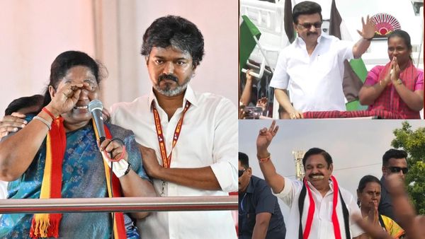 தாராபுரம் இடைத்தேர்தல்: தவெக vs திமுக vs அதிமுக.. களத்தில் முந்துவது யார்? வெற்றி யாருக்கு?