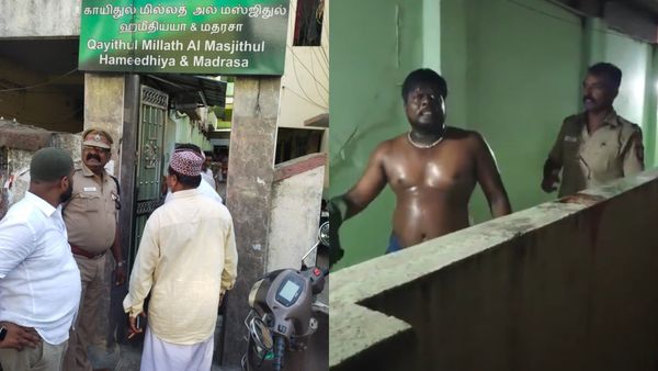 சென்னை வடபழனி மசூதியை அதிகாலையில் சூறையாடிய போதை நபர் குறித்து காவல்துறை விளக்கம்