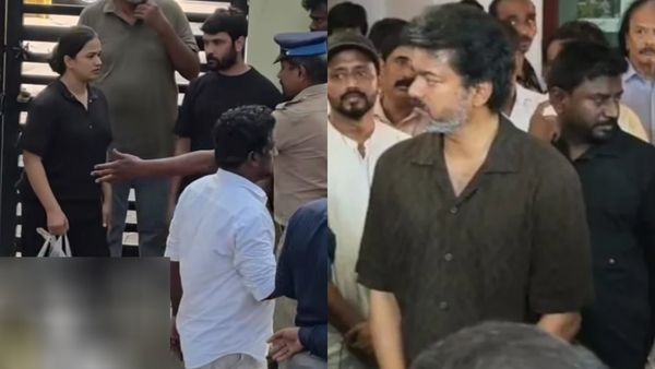 முதலமைச்சர் விஜய்க்காக வெளியேற்றப்பட்ட பாடலாசிரியர் சினேகன்.. மனைவியுடன் சோகமாக நின்ற காட்சி!