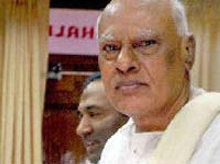 రోశయ్య రాజీనామా