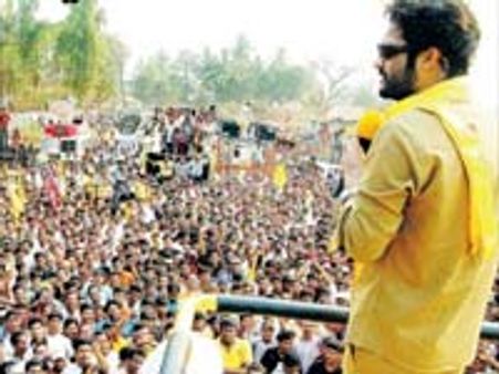 కాంగ్రెస్ నోట ఎన్టీఆర్ అమ్మ మాట