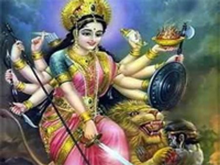 మహిషాసురమర్ధినిగా అమ్మవారు