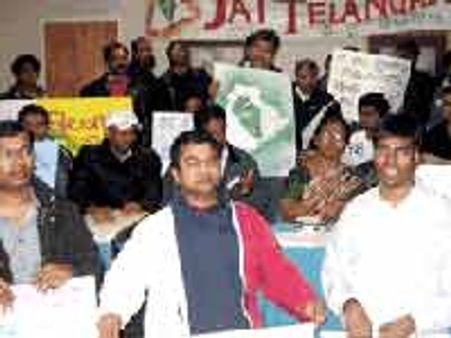 అమెరికాలో తెలంగాణ ఉద్యమ ప్రతిధ్వనులు