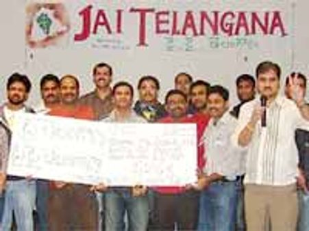 తెలంగాణ అమరవీరులకు అమెరికాలో నివాళి