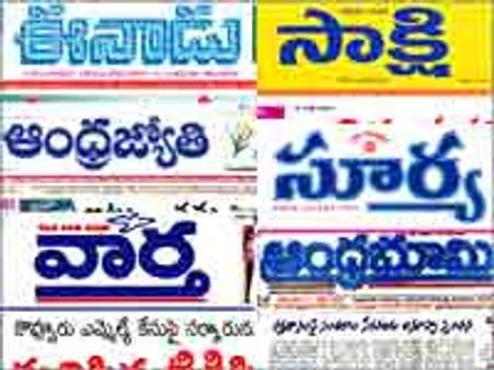 దినపత్రికల అక్రమార్జనపై నివేదిక