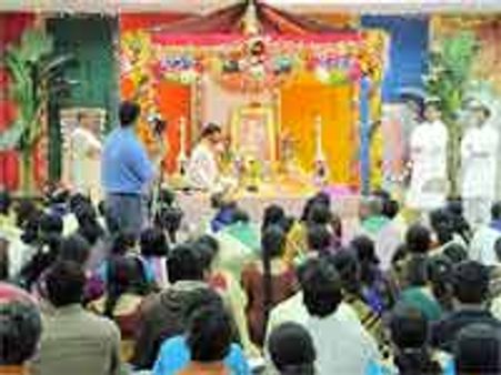 కొలంబస్ బాబా  గుడిలో శ్రీరామనవమి ఉత్సవాలు