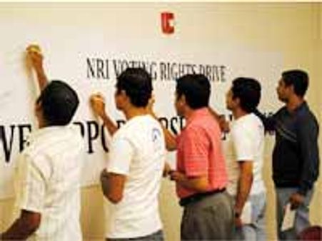 శాన్ ఫ్రాన్సిస్కో బే ఏరియాలో ఎన్నారై వోటింగ్ రైట్స్ డ్రైవ్