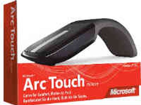 ఆకట్టుకునే అందంతో రూపోందించబడిన మైక్రోసాప్ట్ ఆర్క్ టచ్ మౌస్‌